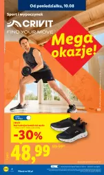 Gazetka promocyjna Lidl - Gazetka ważna od 10.08. do 14.08. - Gazetka - ważna od 14.08 do 14.08.2026 - strona 4 - produkty: Por, Gra, Buty, Sport, Grafika