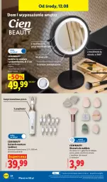 Gazetka promocyjna Lidl - Gazetka ważna od 10.08. do 14.08. - Gazetka - ważna od 14.08 do 14.08.2026 - strona 44 - produkty: Makijaż, Noż, Nożyczki, Szczotka, Szczotka do włosów, Manicure i pedicure, Akumulator