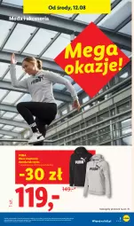 Gazetka promocyjna Lidl - Gazetka ważna od 10.08. do 14.08. - Gazetka - ważna od 14.08 do 14.08.2026 - strona 5 - produkty: Puma, Bluza z kapturem, Moda, Bluza