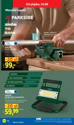 Gazetka promocyjna Lidl - Gazetka ważna od 10.08. do 14.08. - Gazetka - ważna od 14.08 do 14.08.2026 - strona 54 - produkty: Parkside, Rum, Reflektor LED, Reflektor, Powerbank, Waga, Ogród, Akumulator