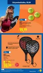 Gazetka promocyjna Lidl - Gazetka ważna od 10.08. do 14.08. - Gazetka - ważna od 14.08 do 14.08.2026 - strona 9 - produkty: Rakieta, Torba, Waga