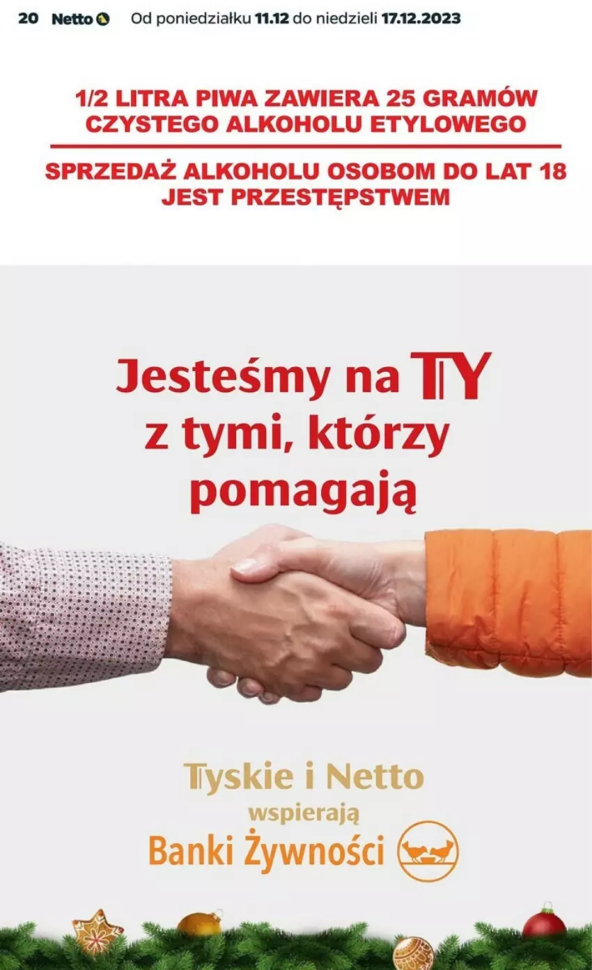 Gazetka promocyjna Netto - ważna 11.12 do 17.12.2023 - strona 13 - produkty: Gra, Piwa, Tyskie