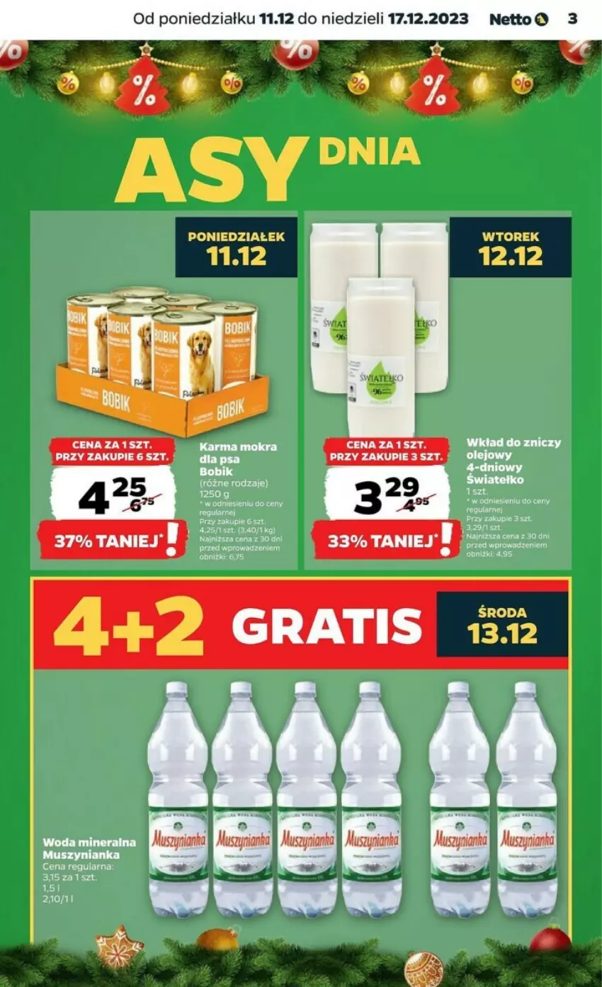 Gazetka promocyjna Netto - ważna 11.12 do 17.12.2023 - strona 20 - produkty: Brit, Mus, Muszynianka, Woda, Woda mineralna