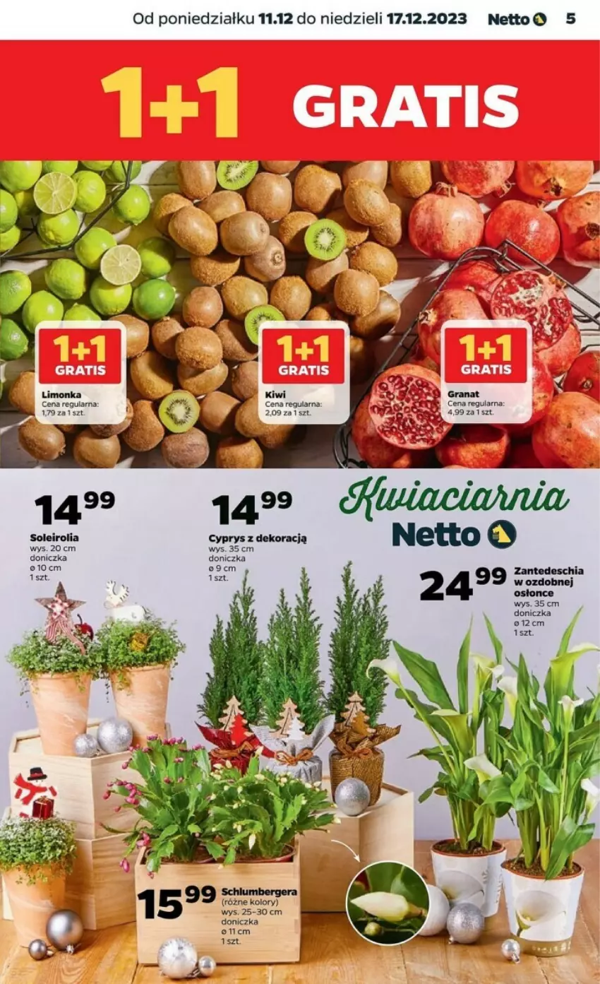 Gazetka promocyjna Netto - ważna 11.12 do 17.12.2023 - strona 22 - produkty: Kiwi, Limonka