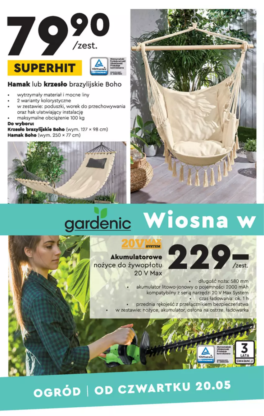 Gazetka promocyjna Biedronka - Okazje tygodnia - ważna 17.05 do 02.06.2021 - strona 30 - produkty: Akumulator, Hama, Krzesło, Noż, Nożyce, Piec, Ser, Warka