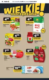 Gazetka promocyjna Netto - Artykuły spożywcze - Gazetka - ważna od 12.06 do 12.06.2024 - strona 10 - produkty: Ketchup, Koncentrat pomidorowy, Dawtona, Sos, Ryż, Gra, Era Ryb, Kuchnia, Kotlin, Tuńczyk, Cenos, Graal, Kasza, Ryż biały