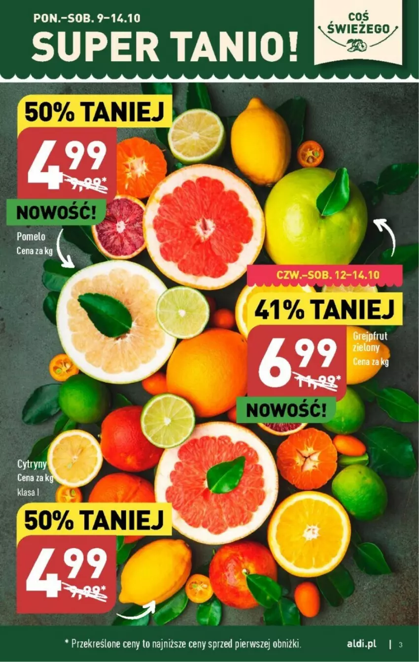 Gazetka promocyjna Aldi - ważna 09.10 do 14.10.2023 - strona 23 - produkty: Grejpfrut