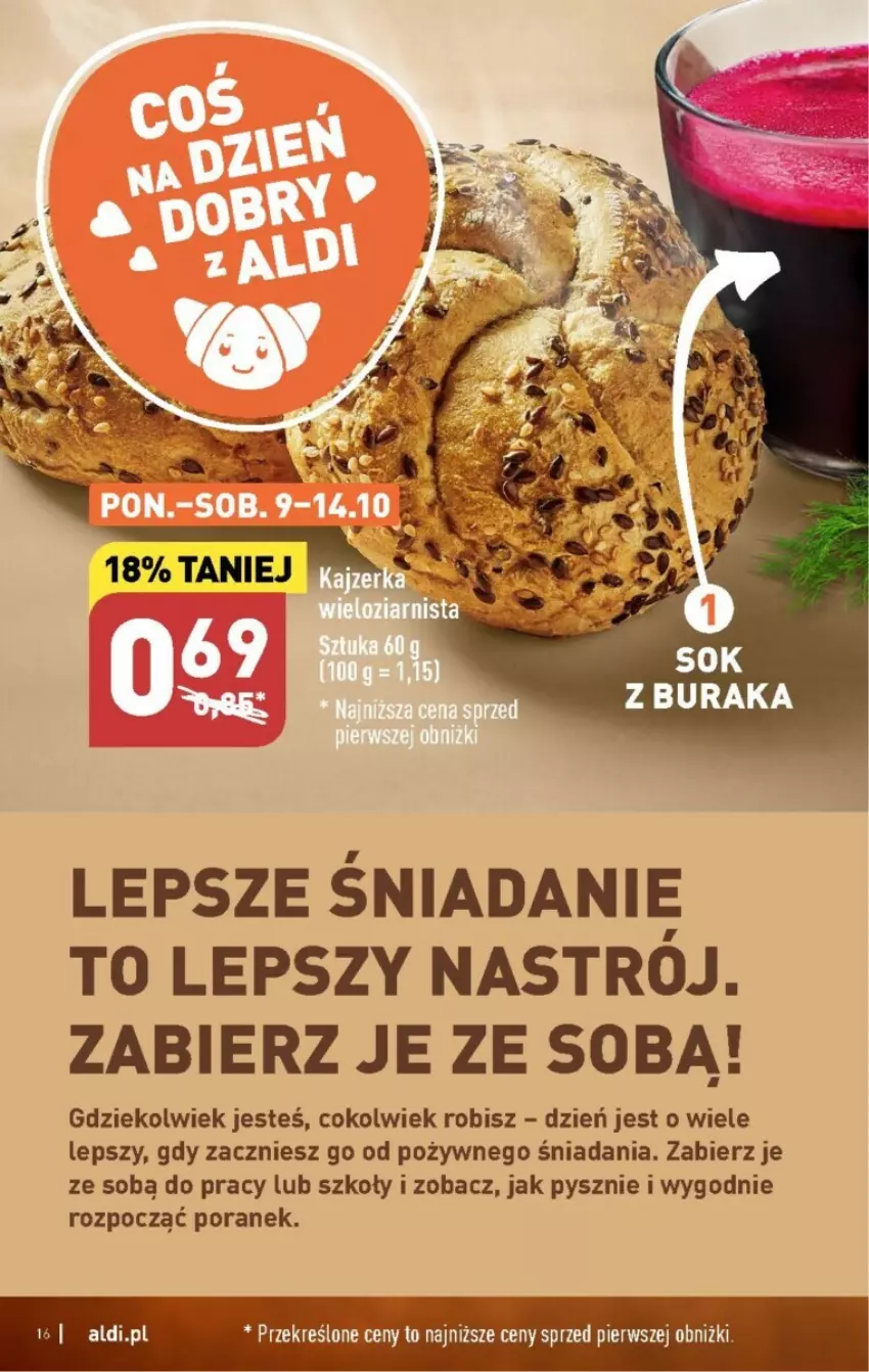 Gazetka promocyjna Aldi - ważna 09.10 do 14.10.2023 - strona 8 - produkty: Por