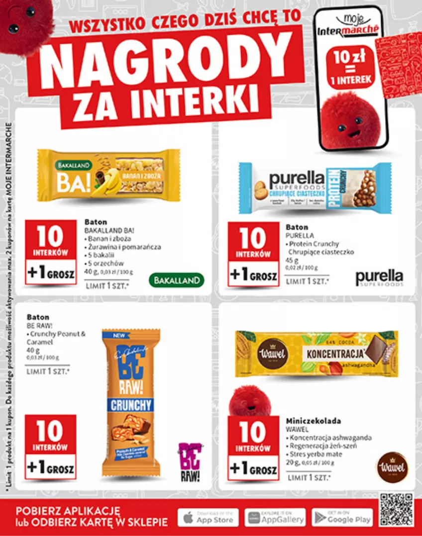 Gazetka promocyjna Intermarche - Gazetka Intermarche - ważna 24.10 do 31.12.2024 - strona 4 - produkty: Ba!, Baton, Czekolada, Pur, Wawel