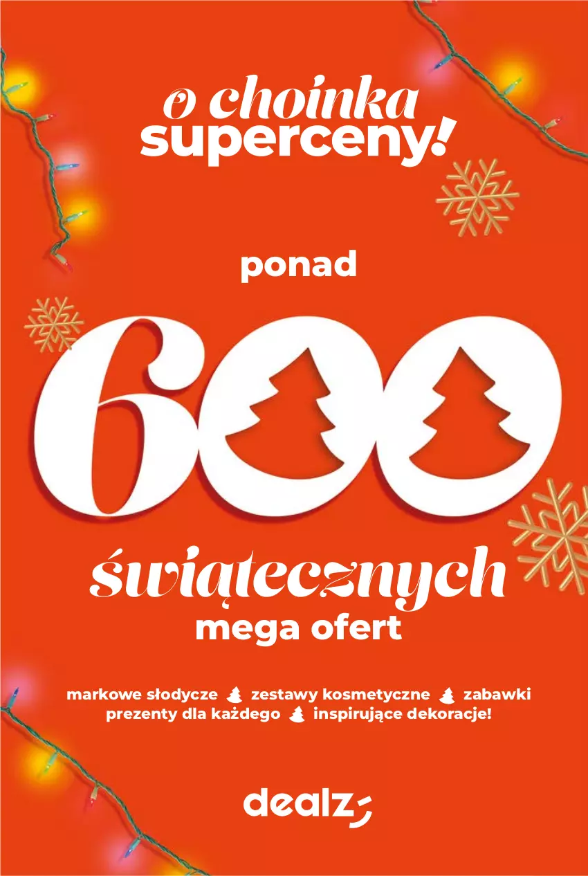 Gazetka promocyjna Dealz - O CHOINKA! SUPERCENY - ważna 09.11 do 24.12.2023 - strona 13 - produkty: Kieliszek, Ser, Stół, Taca