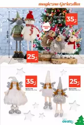 Gazetka promocyjna Dealz - O CHOINKA! SUPERCENY - Gazetka - ważna od 24.12 do 24.12.2023 - strona 7 - produkty: Bombki, Renifer, Skrzat