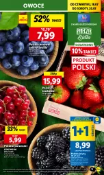 Gazetka promocyjna Lidl - GAZETKA - Gazetka - ważna od 20.07 do 20.07.2024 - strona 15 - produkty: Ser, Por, Gra, Truskawki, Jeżyny, Porzeczki czerwone, Owoce, Chleb