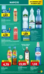 Gazetka promocyjna Lidl - GAZETKA - Gazetka - ważna od 20.07 do 20.07.2024 - strona 31 - produkty: Kurkuma, Sok, Pur, Gra, Oleofarm, Granat, Ice tea, Ananas, Napoje, LANA, Lipton, Smoothie, Woda mineralna, Woda, Mango, Oleo, Imbir, HP, Fa