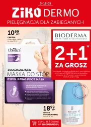 Gazetka promocyjna Ziko - 5-18.05.2022 - Gazetka - ważna od 18.05 do 18.05.2022 - strona 1 - produkty: Ser, Bioderma, Iwostin, Maska do stóp, Maska