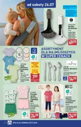 Gazetka promocyjna Aldi - Artykuły przemysłowe i tekstylia - Gazetka - ważna od 26.07 do 26.07.2025 - strona 12 - produkty: Piec, Body, Widelec, T-shirt, Pasek, Wełna, Dzieci, Spodnie, Piżama