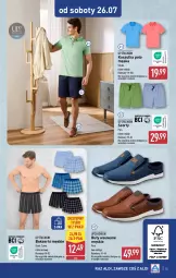 Gazetka promocyjna Aldi - Artykuły przemysłowe i tekstylia - Gazetka - ważna od 26.07 do 26.07.2025 - strona 15 - produkty: Ser, Buty, Szorty, Kosz, Koszulka, Bokserki, Fa