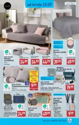 Gazetka promocyjna Aldi - Artykuły przemysłowe i tekstylia - Gazetka - ważna od 26.07 do 26.07.2025 - strona 7 - produkty: Sól, Por, Wycieraczka, Taboret, Narzuta, Taboret składany, Fotel, Bryza, Dywan, Podkład