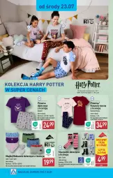 Gazetka promocyjna Aldi - Artykuły przemysłowe i tekstylia - Gazetka - ważna od 26.07 do 26.07.2025 - strona 8 - produkty: Ser, Koszula nocna, Majtki, Karp, Kosz, Skarpetki, Koszula, Dzieci, Bokserki, Harry Potter, Piżama