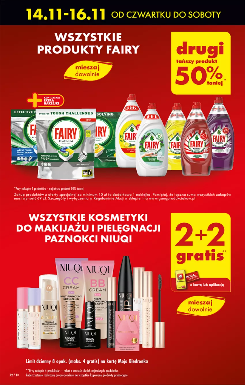 Gazetka promocyjna Biedronka - Od czwartku - ważna 14.11 do 20.11.2024 - strona 12 - produkty: AEG, Dron, Fa, Fairy, Gra, Klej, Mięta, Mus, Niuqi, Por