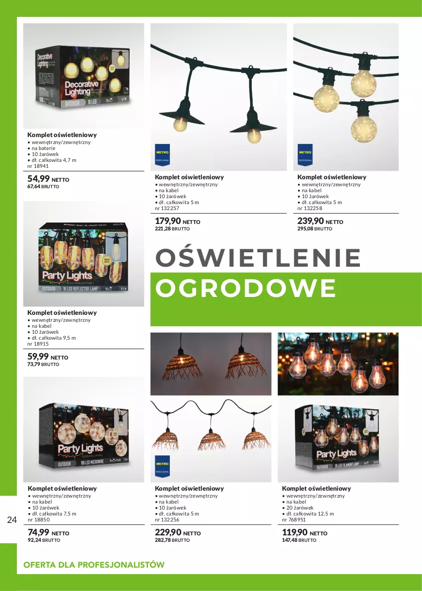 Gazetka promocyjna Makro - Meble i grille - katalog produktów dla profesjonalnej Gastronomii 2024 - ważna 15.04.2024 do 31.01.2025 - strona 24