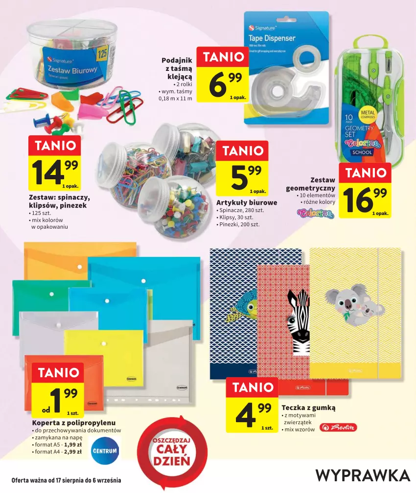 Gazetka promocyjna Intermarche - Gazetka Intermarche - ważna 17.08 do 06.09.2023 - strona 8 - produkty: Biuro, Klej, Rolki