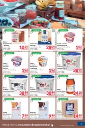 Gazetka promocyjna Makro - [Oferta promocyjna] Dostawa - Gazetka - ważna od 27.06 do 27.06.2022 - strona 3 - produkty: Por, Jogurt, Croissant, Dżem, Płatki owsiane, Miód, Danio, Chleb, Chleb bezglutenowy