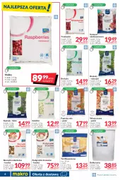 Gazetka promocyjna Makro - [Oferta promocyjna] Dostawa - Gazetka - ważna od 27.06 do 27.06.2022 - strona 6 - produkty: Kalafior, Borowiki szlachetne, Papryka, Truskawki, Tortilla, Podgrzybki, Tarta, Maliny, Borowiki, Brokuły, Bułka tarta, Bułka, Szpinak