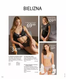 Gazetka promocyjna Bonprix - ZIMA W PASTELOWYCH KOLORACH - Gazetka - ważna od 12.12 do 12.12.2024 - strona 76 - produkty: Stringi, Body, Biustonosz, Bielizna