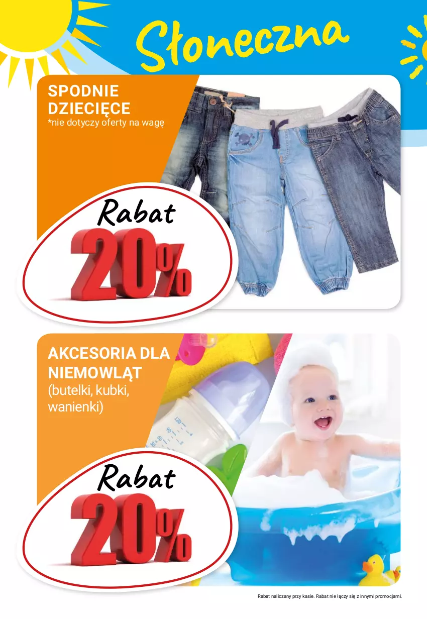 Gazetka promocyjna Bi1 - Słoneczna ofertomania - ważna 18.08 do 24.08.2021 - strona 6 - produkty: Dzieci, Spodnie