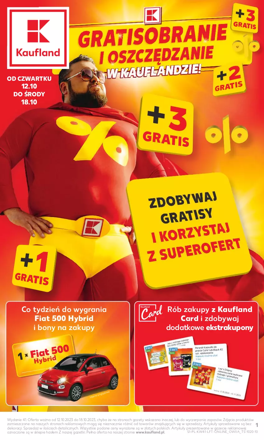 Gazetka promocyjna Kaufland - Gazetka tygodnia - ważna 12.10 do 18.10.2023 - strona 1 - produkty: Gra