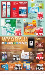 Gazetka promocyjna Kaufland - Gazetka tygodnia - Gazetka - ważna od 18.10 do 18.10.2023 - strona 55 - produkty: Rum, Gin, Papier, Lovela, Tablet, Proszek do prania, Mleczko do prania, Cillit Bang, Papier toaletowy, Mleczko, Ręcznik, Płatki kosmetyczne, Calgon, Foxy, Bryza, LG