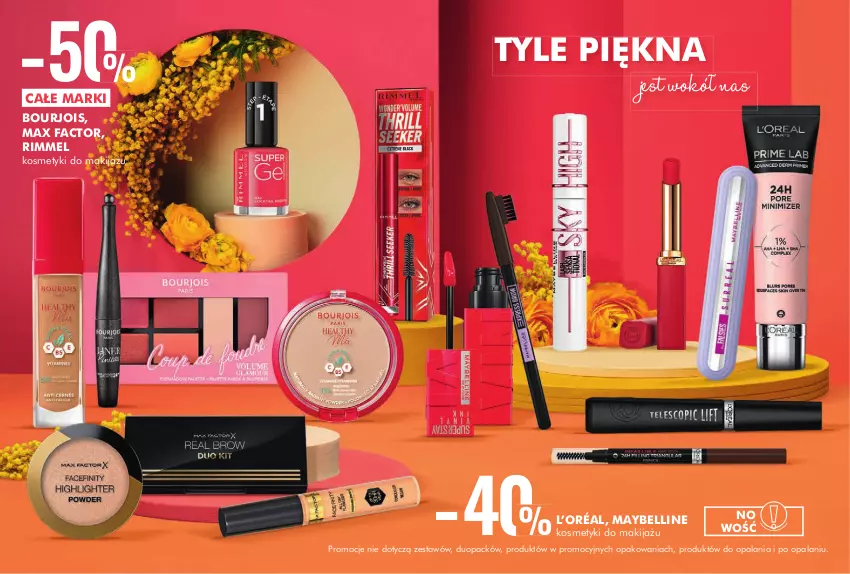 Gazetka promocyjna Super Pharm - Gazetka - ważna 01.04 do 26.04.2023 - strona 11 - produkty: Bell, Bourjois, Fa, L’Oréal, Makijaż, Max Factor, Maybelline