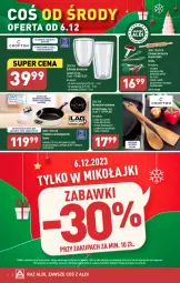 Gazetka promocyjna Aldi - Artykuły przemysłowe i tekstylia - Gazetka - ważna od 09.12 do 09.12.2023 - strona 6 - produkty: Piec, Piernik, Gra, Wałek do ciasta, Chia, Tarka, Wałek, Szczypce, Cappuccino, Patelnia, Lanki