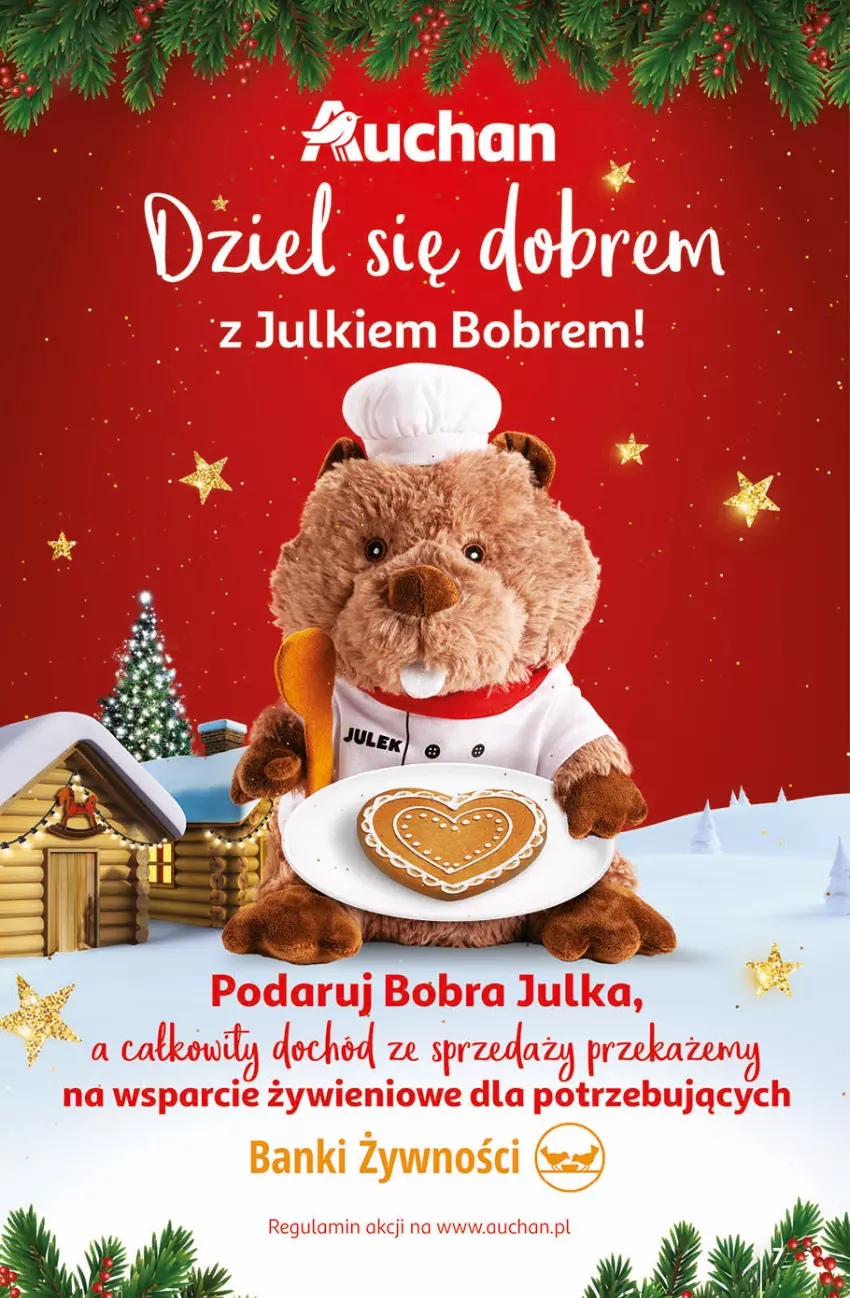 Gazetka promocyjna Auchan - Gazetka Magia Świąt Część 3 Hipermarket Auchan - ważna 30.11 do 06.12.2023 - strona 7