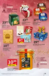 Gazetka promocyjna Auchan - Gazetka Magia Świąt Część 3 Hipermarket Auchan - Gazetka - ważna od 06.12 do 06.12.2023 - strona 13 - produkty: Praliny, Miód, Alkohole, Mieszanka wedlowska, LG