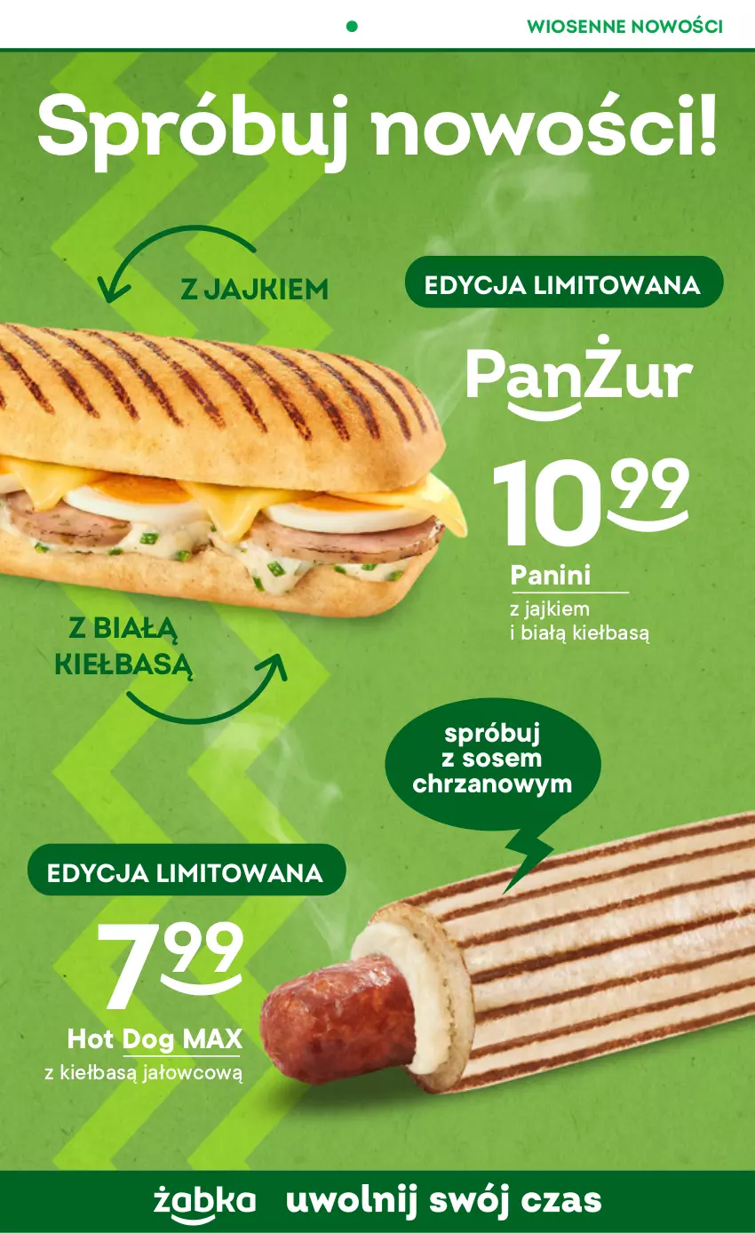 Gazetka promocyjna Żabka - ważna 29.03 do 11.04.2023 - strona 14 - produkty: Chrzan, Hot dog, Sos