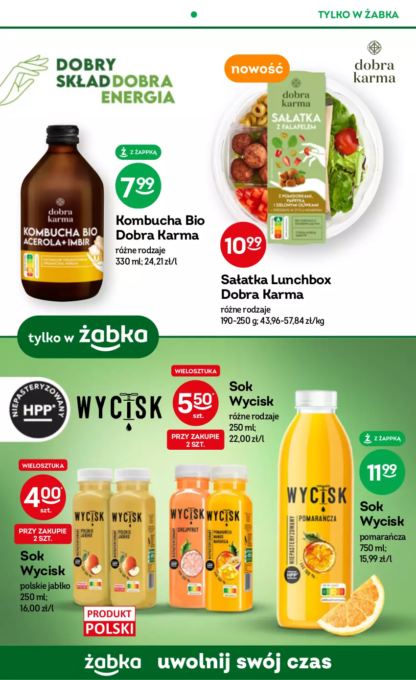 Gazetka promocyjna Żabka - ważna 29.03 do 11.04.2023 - strona 58 - produkty: Sałat, Sałatka, Sok