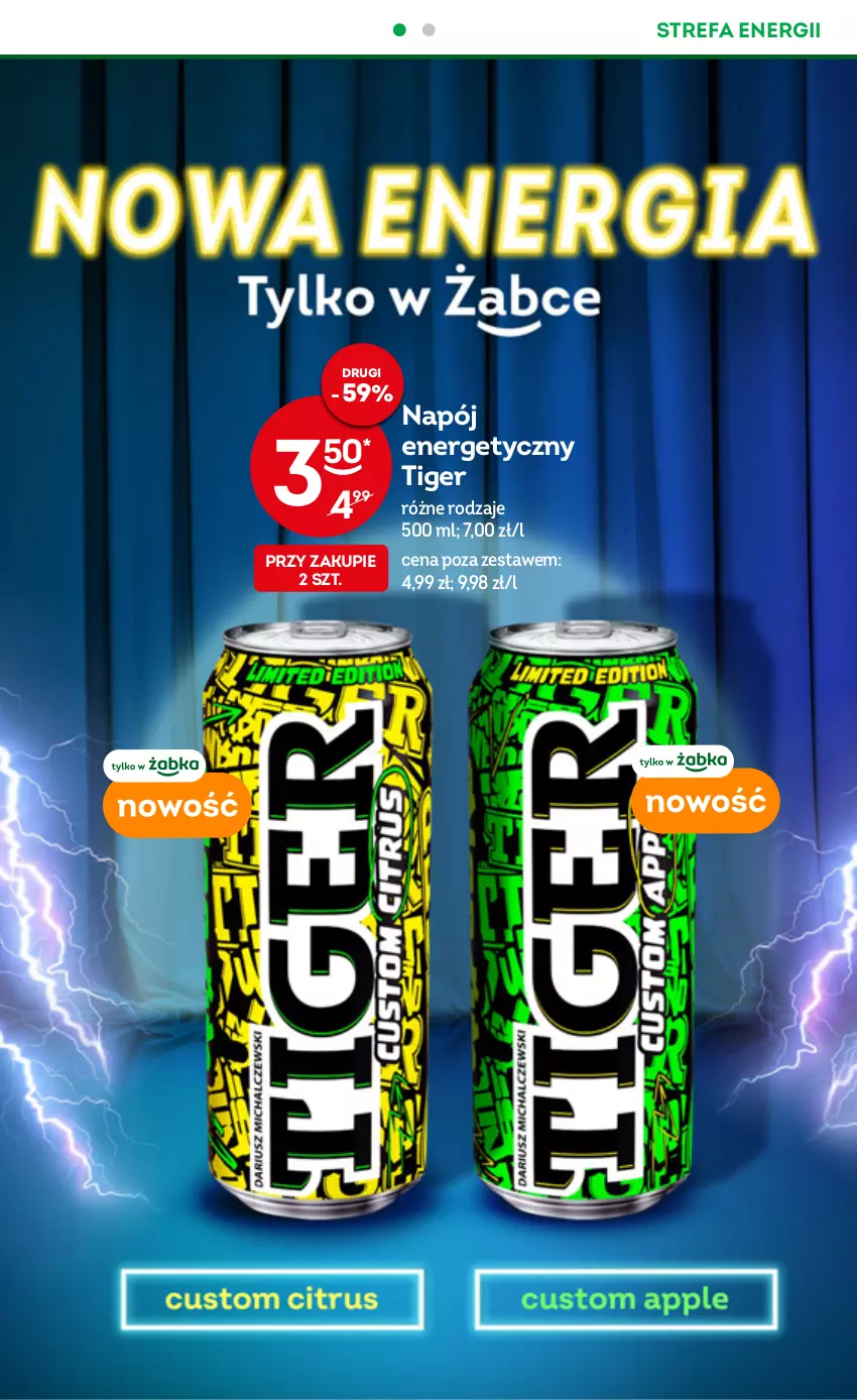 Gazetka promocyjna Żabka - ważna 29.03 do 11.04.2023 - strona 6 - produkty: Fa, Napój, Napój energetyczny, Tiger