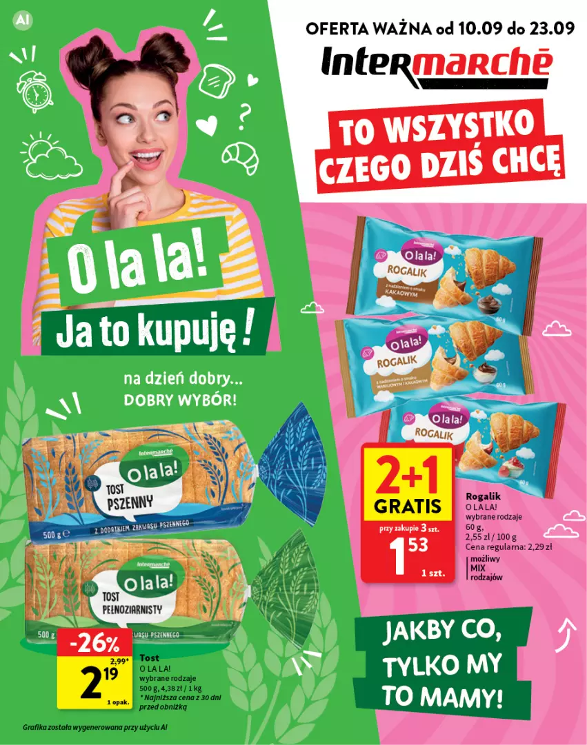 Gazetka promocyjna Intermarche - Gazetka Intermarche - ważna 10.09 do 23.09.2026 - strona 1 - produkty: Gra, Grafika