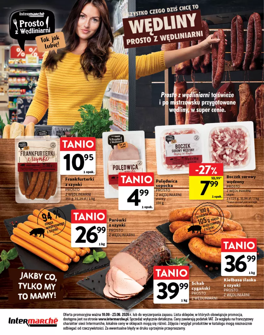 Gazetka promocyjna Intermarche - Gazetka Intermarche - ważna 10.09 do 23.09.2026 - strona 20 - produkty: Kiełbasa