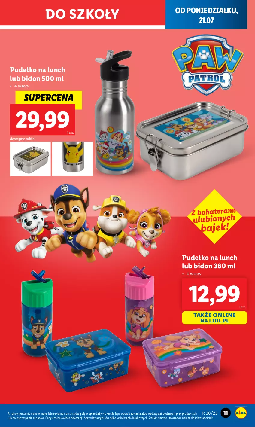 Gazetka promocyjna Lidl - GAZETKA - ważna 21.07 do 26.07.2025 - strona 11 - produkty: Pudełko, Tera