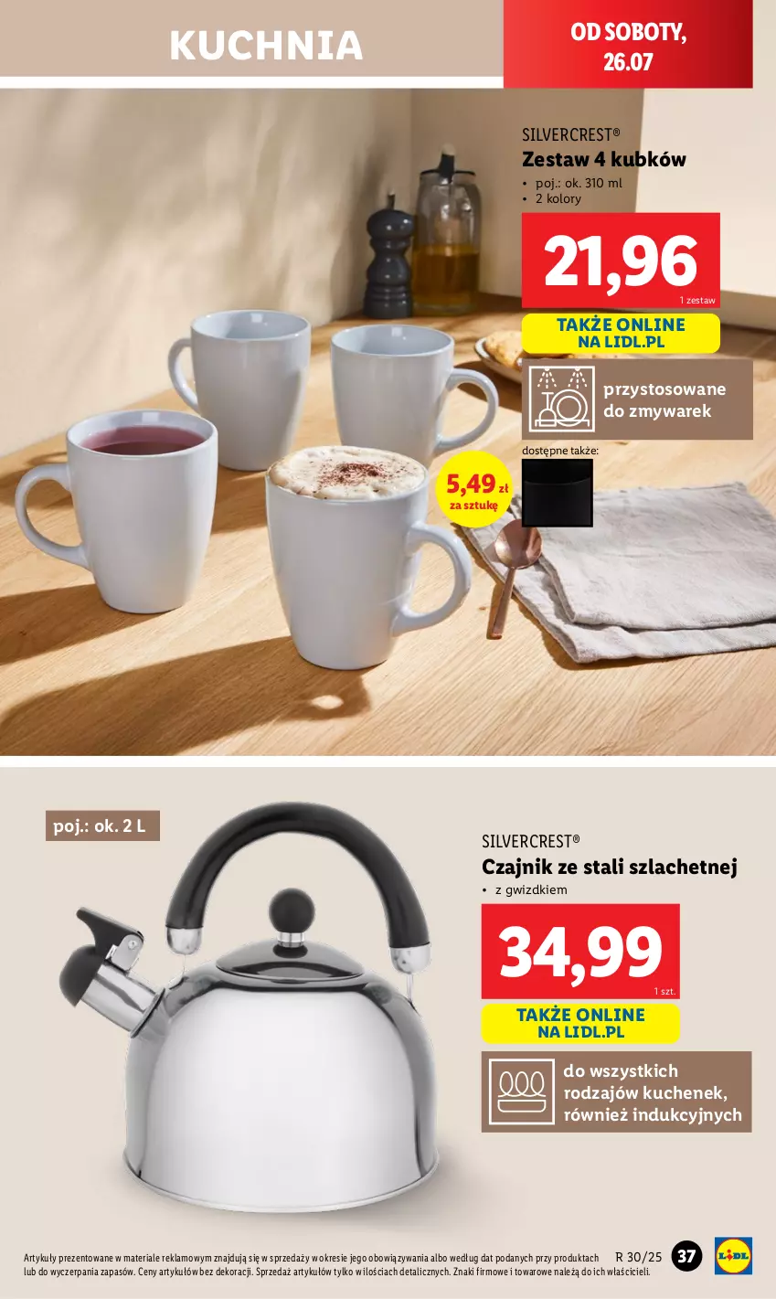 Gazetka promocyjna Lidl - GAZETKA - ważna 21.07 do 26.07.2025 - strona 41 - produkty: Czajnik, Kuchnia, Silvercrest