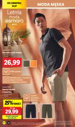 Gazetka promocyjna Lidl - GAZETKA - Gazetka - ważna od 26.07 do 26.07.2025 - strona 26 - produkty: Sok, Szorty, Kosz, Koszulka, Moda