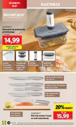 Gazetka promocyjna Lidl - GAZETKA - Gazetka - ważna od 26.07 do 26.07.2025 - strona 42 - produkty: Silvercrest, Noż, Akcesoria do pakowania, Nóż uniwersalny, Kuchnia, Pojemnik, Tran