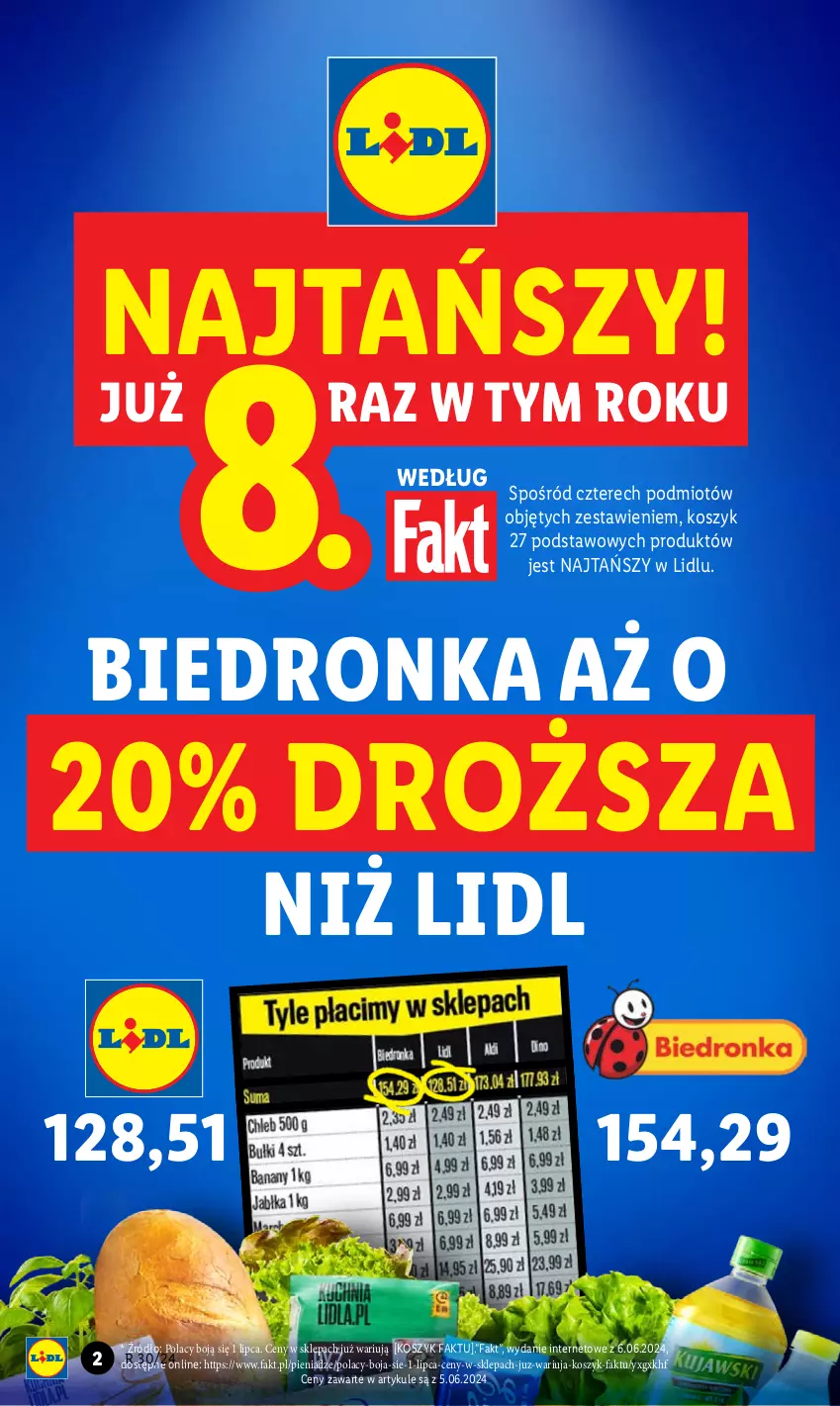 Gazetka promocyjna Lidl - GAZETKA - ważna 22.07 do 27.07.2024 - strona 2 - produkty: Dron, Fa, Kosz