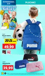 Gazetka promocyjna Lidl - GAZETKA - Gazetka - ważna od 27.07 do 27.07.2024 - strona 10 - produkty: Puma, Plecak, Kosmetyczka