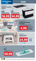 Gazetka promocyjna Lidl - GAZETKA - Gazetka - ważna od 27.07 do 27.07.2024 - strona 20 - produkty: Mop, Durszlak, Ivar, Stołek, Kosz, Pojemnik, Haczyk