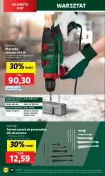 Gazetka promocyjna Lidl - GAZETKA - Gazetka - ważna od 27.07 do 27.07.2024 - strona 34 - produkty: Parkside, Gra, Wiertarka, Walizka, Tarka, Pasek, Wiertarka udarowa, Ogród