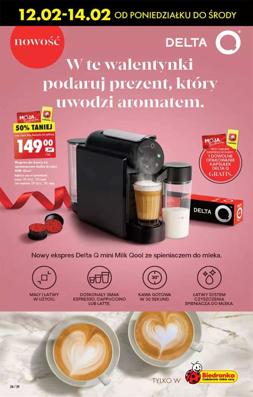 Gazetka promocyjna Biedronka - Od poniedzialku - ważna 12.02 do 17.02.2024 - strona 44 - produkty: Cappuccino, Dron, Gra, Kawa