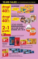 Gazetka promocyjna Biedronka - Od poniedzialku - Gazetka - ważna od 17.02 do 17.02.2024 - strona 46 - produkty: Ciastka, Ser, Lajkonik, Gin, Gra, Herbatniki Petit Beurre, Bonitki, Dron, Herbatniki, Deser, Oreo, Kinder